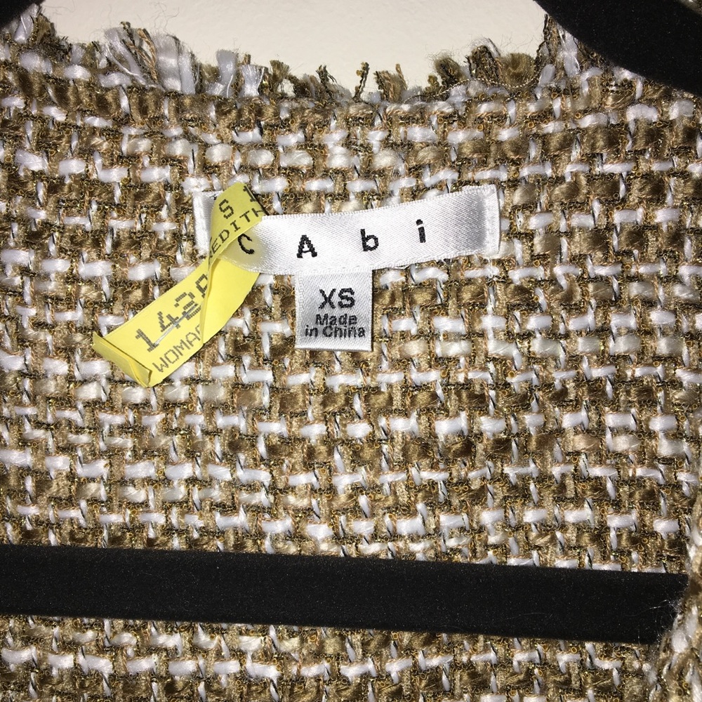 CAbi Brown Tweed Jacket Blazer Phoebe Boucle - Picture 6 of 6